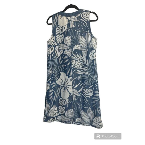 ✨NWOT✨Tommy Bahama Leaves Lace Up Mini Sleeveless Sz. Small Dress✨ - Picture 3 of 6